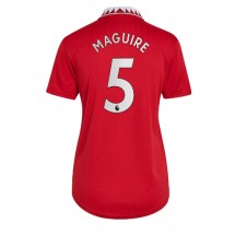 Manchester United Harry Maguire #5 Hemmatröja Dam 2022-23 Korta ärmar